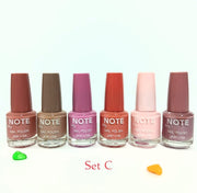6-Piece Nail Paint Set – Vibrant Colors for Every Mood 💅✨