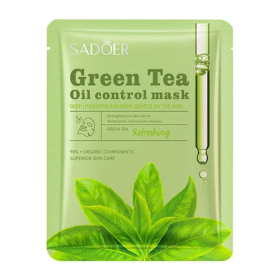 SADOER Green Tea Mattifying & Oil Control Mask