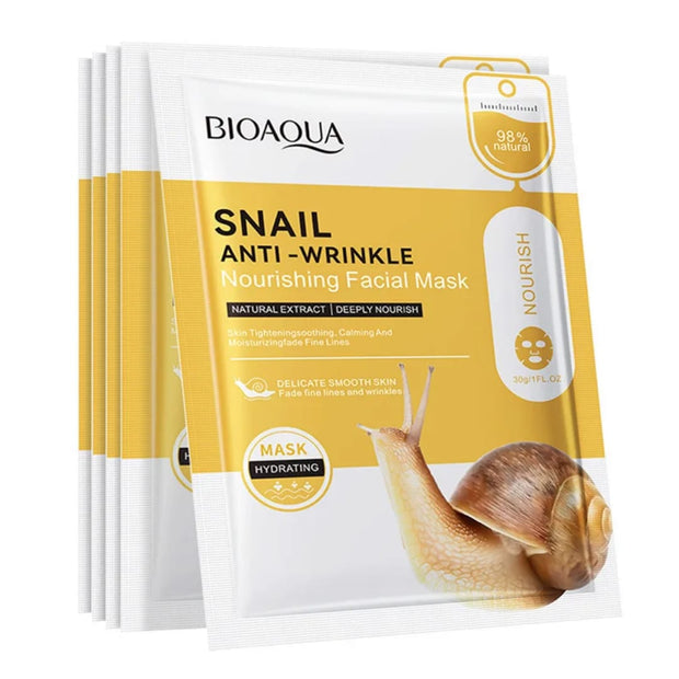 BIOAQUA Snail Anti-Wrinkle Sheet Mask