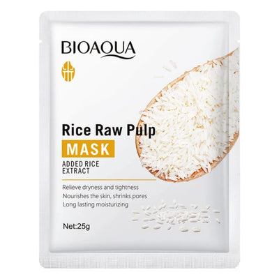BIOAQUA Rice Raw Pulp Nourishing Sheet Mask