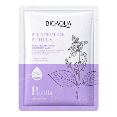 BIOAQUA Polypeptide Perilla Hydrating Anti-Aging Mask