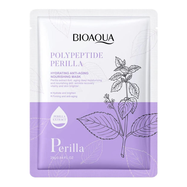 BIOAQUA Polypeptide Perilla Hydrating Anti-Aging Mask