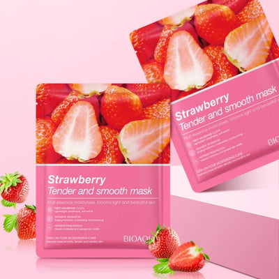 BIOAQUA Strawberry Skin Smoothing Mask