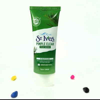 St. Ives Pimple Clear Face Wash – Clearer Skin, Naturally 🌿✨