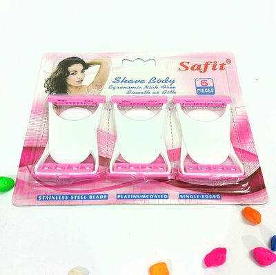 3-Pack Safety Razors for Women – Smooth, Gentle & Effective Shave ✨🪒