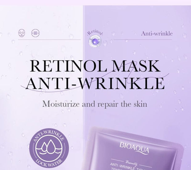 BIOAQUA Anti-Wrinkle Retinol & Hyaluronic Acid Mask