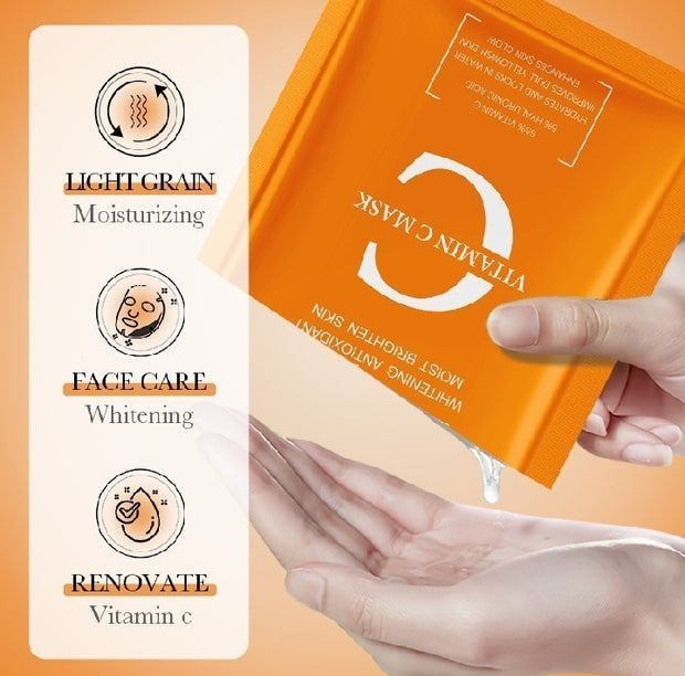 BIOAQUA Vitamin C Brightening Sheet Mask
