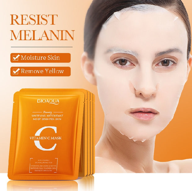 BIOAQUA Vitamin C Brightening Sheet Mask