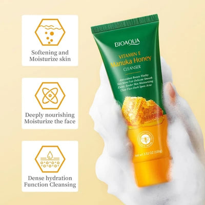 Bio Aqua Vitamin E Facial Cleanser – Gentle & Nourishing