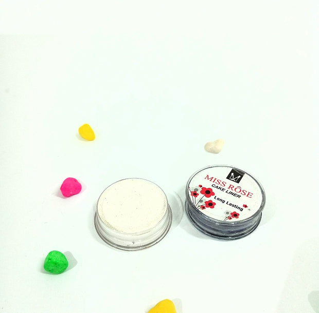 💖 White Cake Liner | Long-Lasting, Waterproof & Easy to Apply