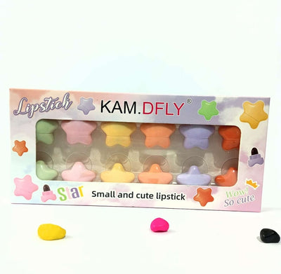 ✨ Mini Star Lipstick Pack – Bold, Beautiful & Travel Friendly ✨