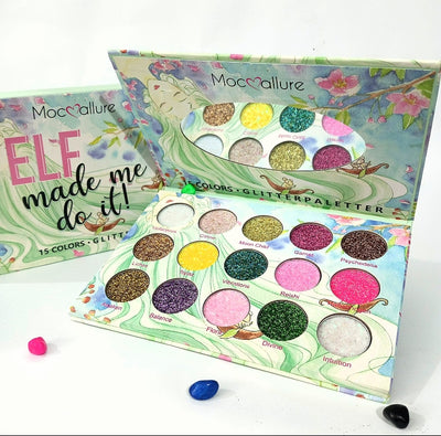 ✨ Glitter Eyeshadow Palette – Sparkle & Shine ✨