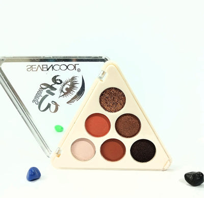 ✨ 6 Color Eyeshadow Palette – Compact & Stylish ✨