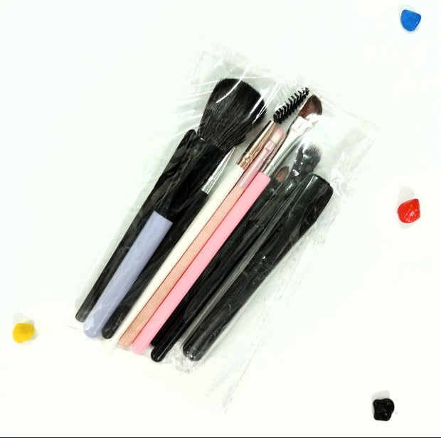🎀 9 Pcs Mix Makeup Brush Set – Flawless Makeup Tools 🎀