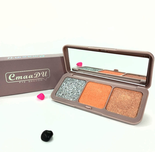 ✨ 3 in 1 Eyeshadow Palette – Multi-Look Perfection ✨