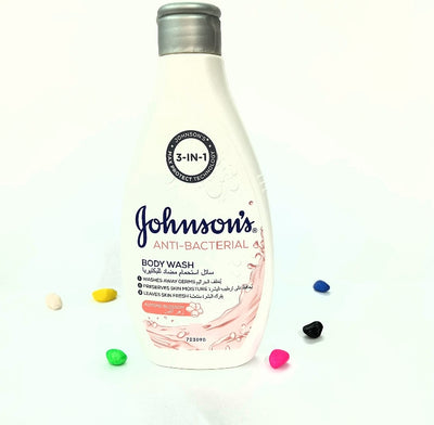 🚿 Johnson’s Anti-Bacterial Body Wash 250ml – Gentle & Effective Care 🌸