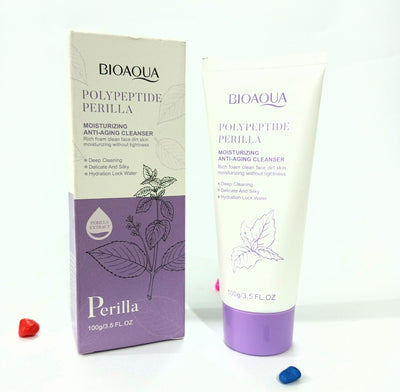 🌿 BioAqua Polypeptide Perilla Cleanser – Gentle & Nourishing Care ✨