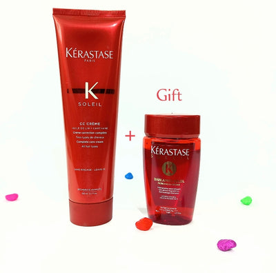 ✨ Kérastase Paris Hair Serum + FREE 50ml Shampoo Gift – Luxury Hair Care