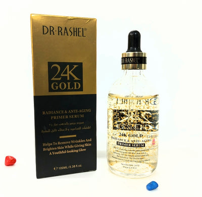 💛 Dr. Rashel 24K Gold Serum – Radiant Glow & Anti-Aging Care