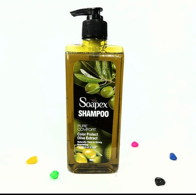 🌿 Soapex Olive Extract Shampoo – Nourishing & Strengthening Care