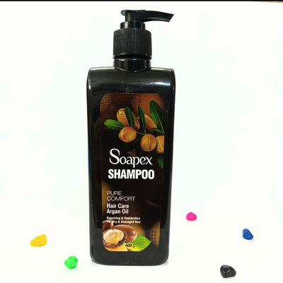 💆‍♀️ Soapex Argan Oil Shampoo – Smooth, Shiny & Frizz-Free Hair