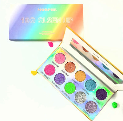 ✨ Shimmer Glitter Eyeshadow Palette – Sparkle & Shine All Day
