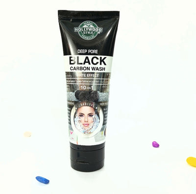 🖤 Hollywood Style Black Carbon Scrub – Deep Cleanse & Detox