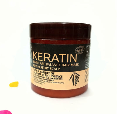 💆 Keratin Hair Mask 500ml – Deep Repair & Silky Smooth Hair