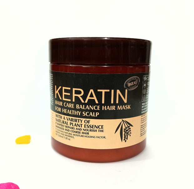 💆 Keratin Hair Mask 500ml – Deep Repair & Silky Smooth Hair