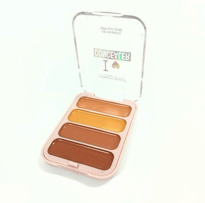 🌸 HD Concealer Palette – Dark Circles, Blemishes & Contour Solution